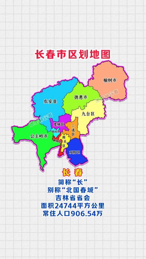 長春市地圖高清全圖，探索城市的新視角，長春市高清地圖全圖，城市探索新視角